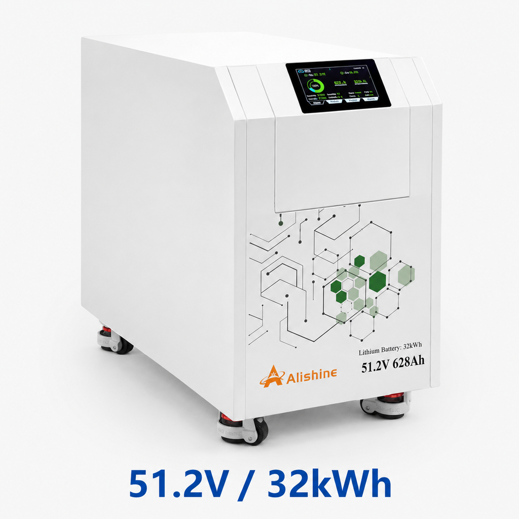 High-Capacity Mobile Battery Pack, 51.2V 18kWh/26kWh/32kWh Solar Storage System
