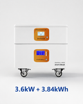 Horizontal Stackable All-in-One Energy Storage System, 3.6kW/11kW Inverter with 3.84kWh-60kWh Battery